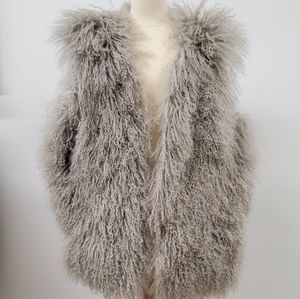 Sheepskin vest